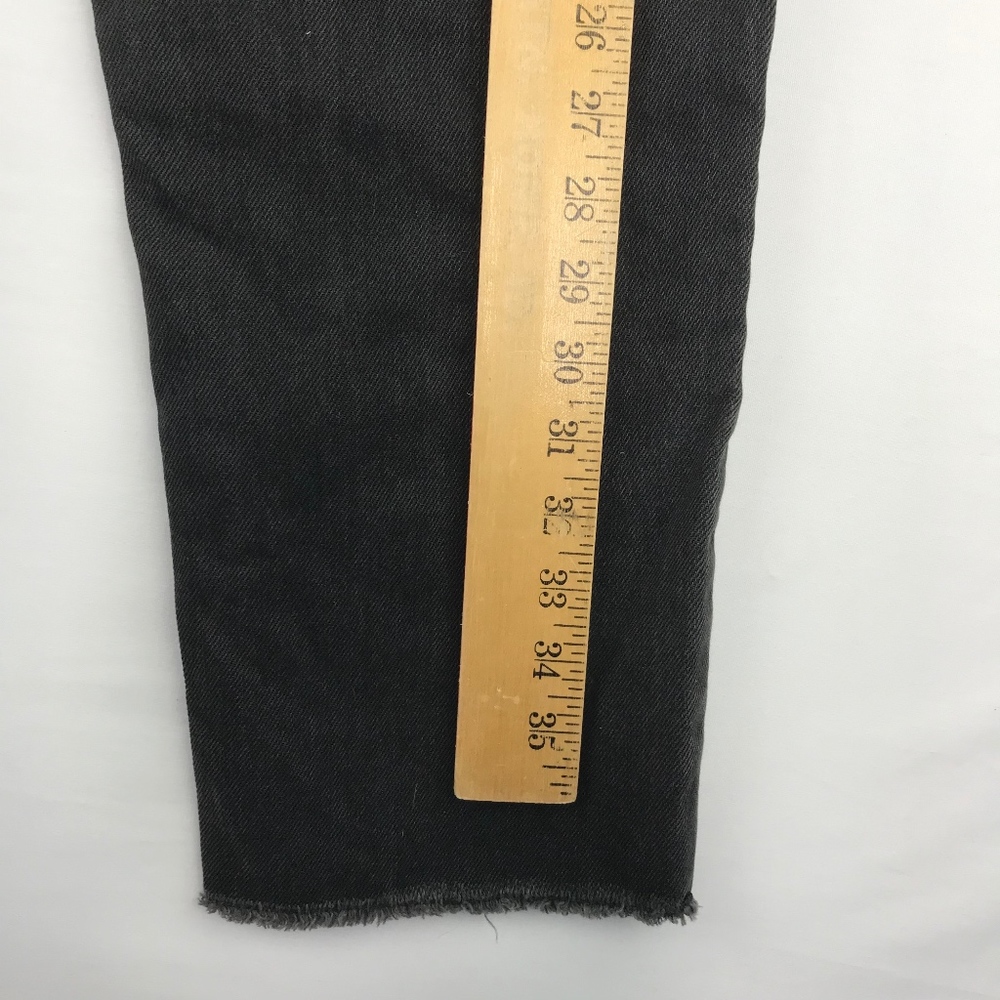 Universal Thread Straight Hi Rise Ankle Jeans Gray - Picture 8 of 9